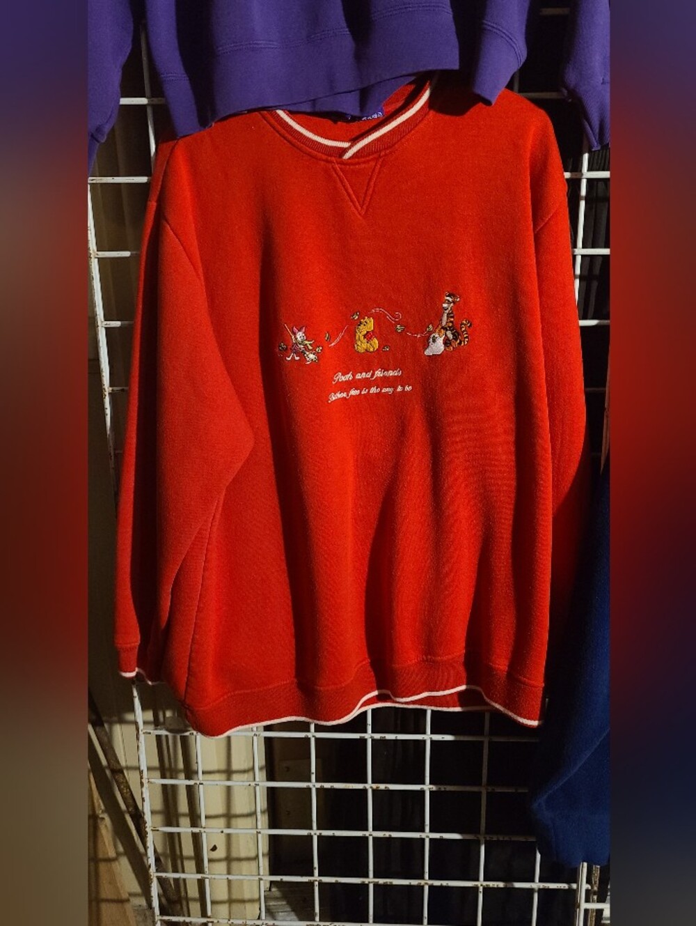 Vintage Winnie the Pooh Sweater Lot Size Large - Picture 10 of 16